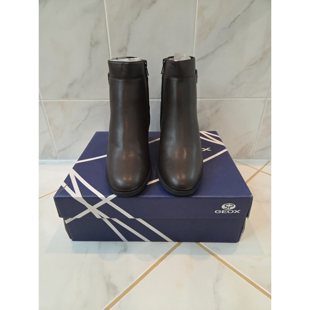 GEOX NEW ASHEEL WOMEN'S DARK BROWN SIZE 9.0